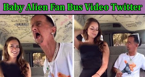 The Fan Bus contacted Baby Alien, who boasts more than 600,000 followers, and asked him to share a little about himself in a video which was shared on their TikTok and Instagram. . Baby alien fan bus video twitter